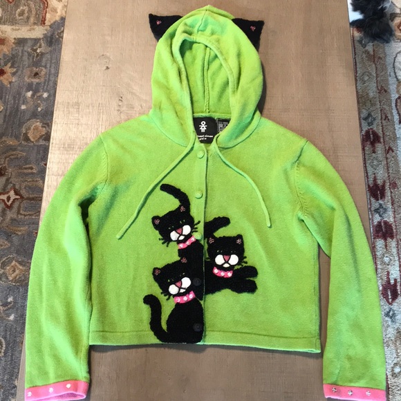 Michael Simon girl Other - Michael Simon girl cat sweater - girls sz 7/8
